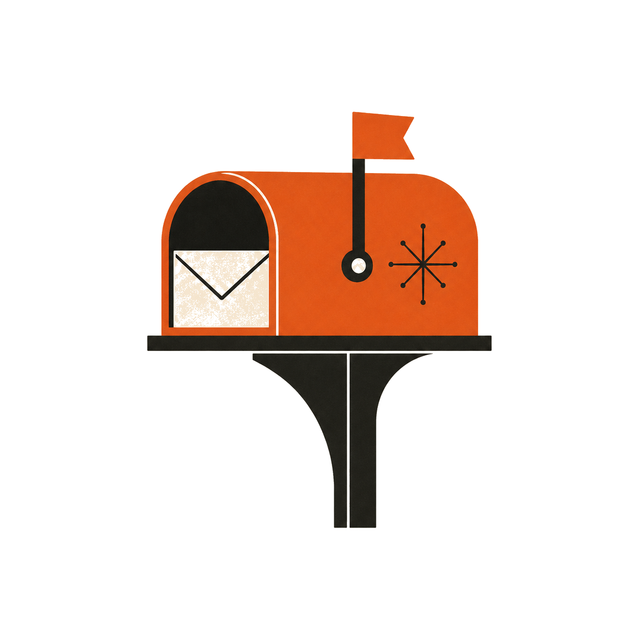 MCM mailbox illustration
